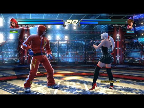 06 Anna y Lili vs Raven y Hwoarang - Tekken Tag Tournament 2 ( Uchiha x24 ) PS3