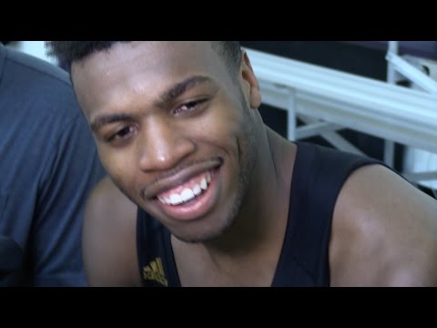 Buddy Hield works out for Lakers, meets with the media