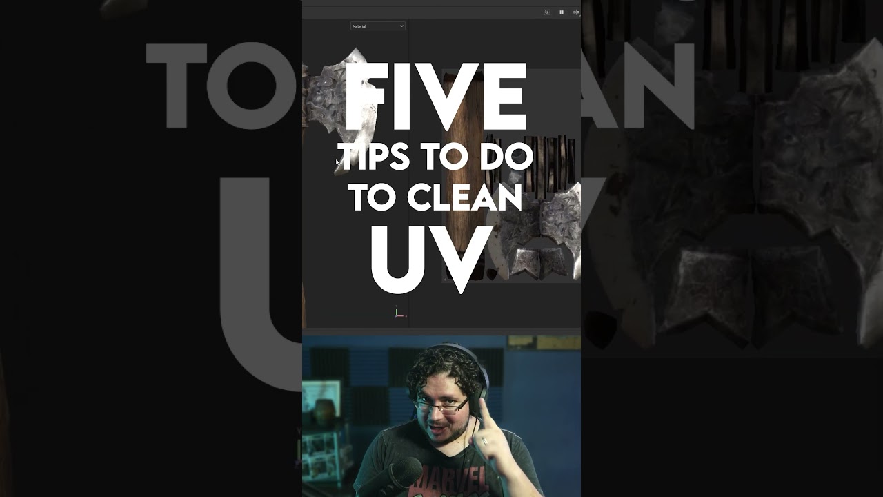 3D TIP #001! 5 Steps for Clean Uvs!