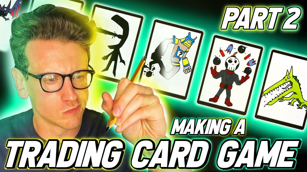 I Made A TCG From Scratch! #2 | Start On The Art!