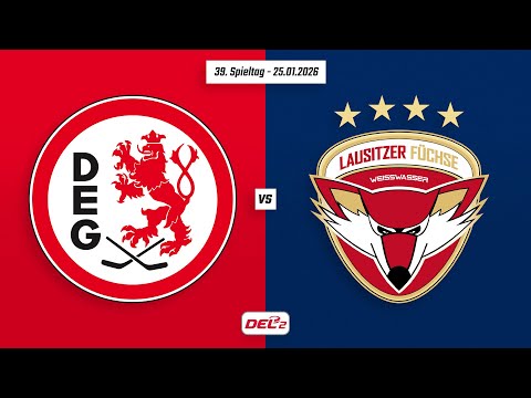 39. Spieltag DEL2 | Düsseldorfer EG vs. Lausitzer Füchse | Game Highlights