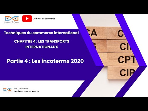 Exercices corrigés Incoterms 2020