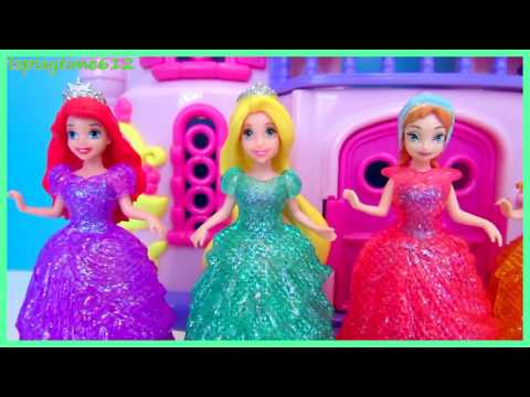 Disney Princess Little Kingdom Magic Clip Dolls with Princess Rapunzel