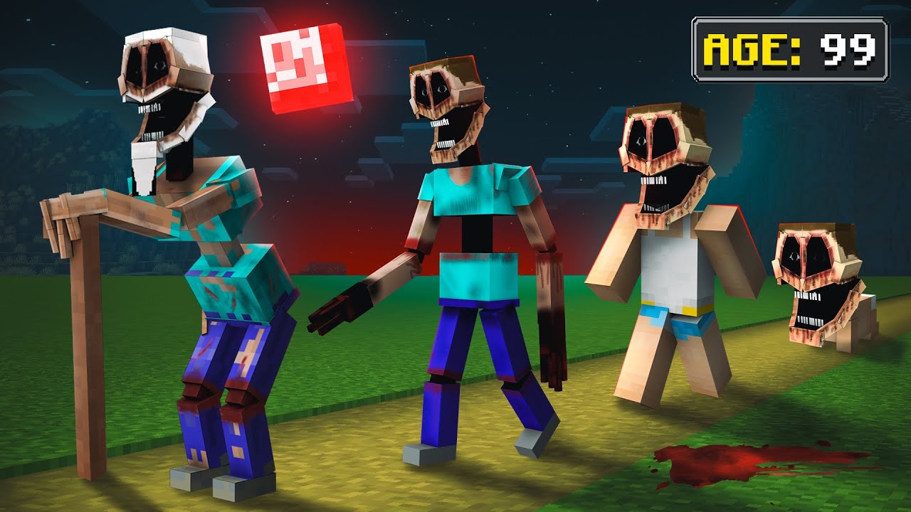 MIMICER BIRTH TO DEATH IN MINECRAFT 🧟