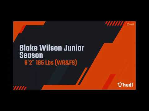 Blake Wilson - Junior Season Highlights