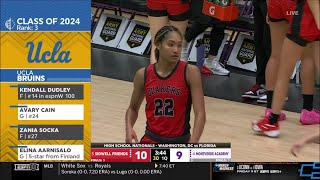 🔥UCLA 5-Star Recruit Kendall Dudley Highlights In Last Game | Girls High School Basketball Nationals