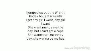 Kodak Black "Tunnel Vision" lyrics