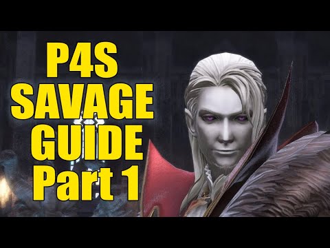 FFXIV P4S Savage Raid Guide - Asphodelos: The Fourth Circle Part 1 | Pandaemonium Endwalker