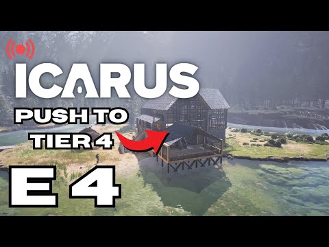 Icarus From Zero – Episode 4 🔴 Live | Tier 4 Power, Electricity & Exotics