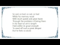 George Harrison - So Sad Lyrics