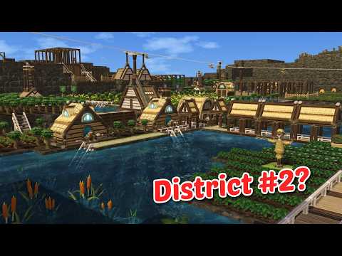 The Bots get a district of their own - Timberborn - Evergreen #7