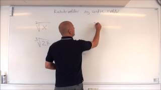 Kubikrod og andre rødder - Matematik FED