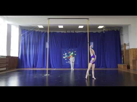 Arina Lebedeva - Juniors girls solo, European Pole Sport Championship 2016