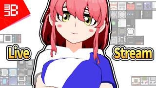 横井ビト子LiveStream2026　作業しつつ遊ぶ