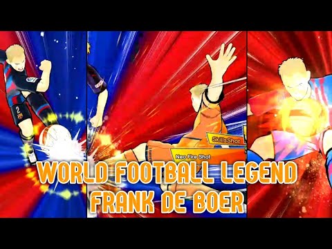 All Skill World Football Legend Frank De Boer - Captain Tsubasa Dream Team Skill