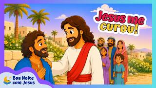 👀✨ Jesus Faz Bartimeu Voltar a Enxergar | História Bíblica para Dormir 🌙 Boa Noite com Jesus