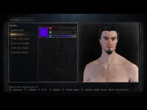 Bloodborne™ meine ersten Erfahrungen  " Character erstellung  "