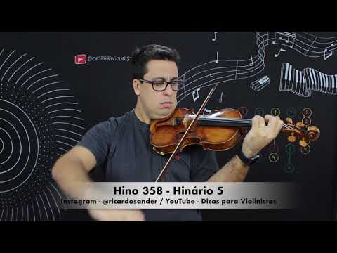 Hino 358 Violino Hinário 5 CCB