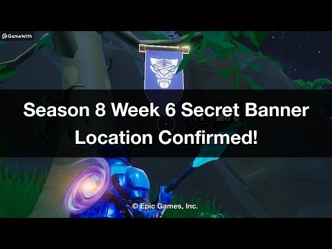 Fortnite - Season 8 Week 6 Secret Banner Location