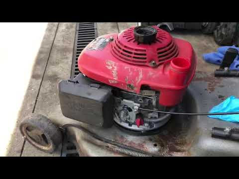 Lawn mower fuel  cap venting issue,poor running,not starting .Honda ,VICTA,briggs,homelite,husqvarna