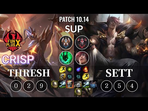 FPX Crisp Thresh vs Sett Sup - KR Patch 10.14