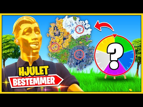Hjulet Bestemmer Mit Drop i Fortnite! • Dansk