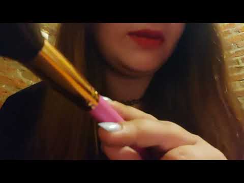 Asmr| Pričanje i maženje četkicom❤️
