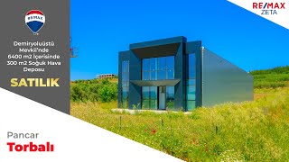 Remax Zeta-Torbalı Pancar'da 6.400 m² Arazi ve İçinde Depo