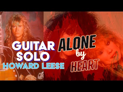 Howard Leese Guitar Solo / Video Demo - Alone by Heart