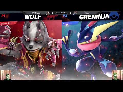 USK8 Losers Quarters - Mr Green (Wolf, Ike) vs Alias (Greninja) - Smash Ultimate