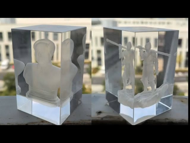 Vídeo relacionado con Singapur recuerdos turísticos/modelos arquitectónicos 3d grabado láser cubo de cristal grabado para decoración del hogar regalo de viaje