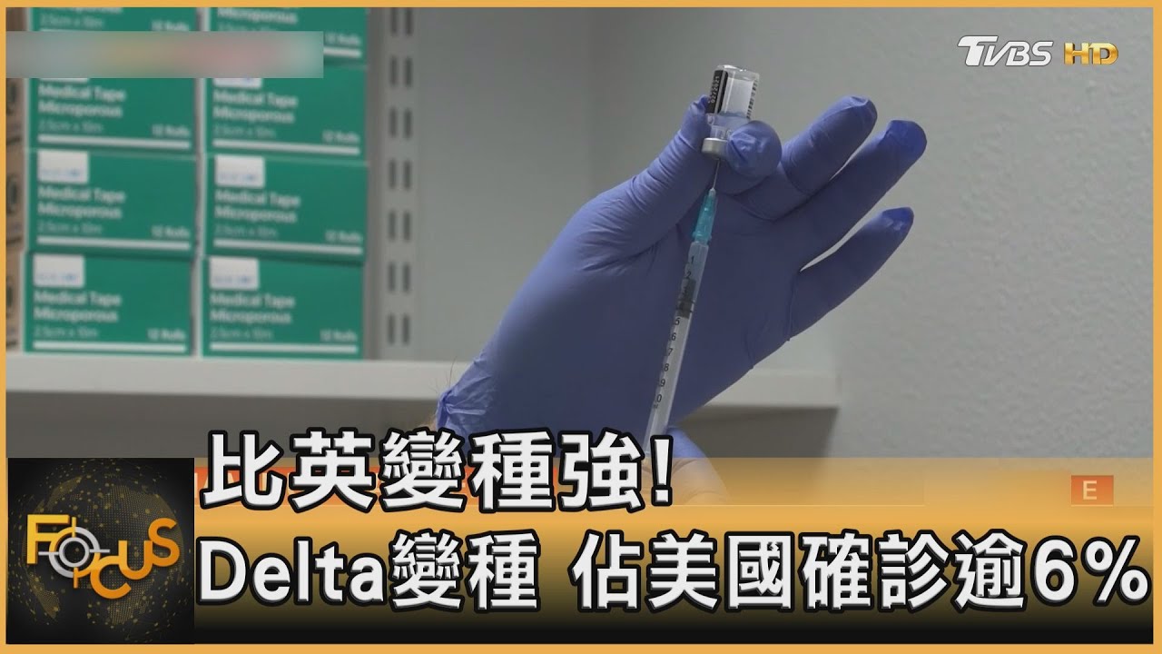 比英變種強! Delta變種 佔美國確診逾6%