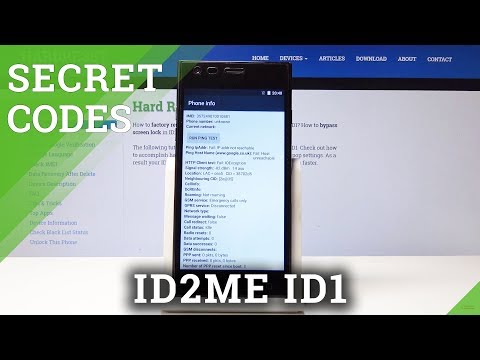 Secret Codes ID2ME ID1 - Testing Menu / Secret Options