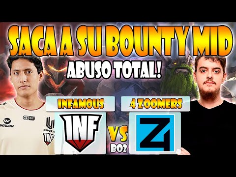 INFAMOUS VS 4 ZOOMERS BO2[GAME 2]BTS PRO SERIES 10 SA /NA 2022 - DOTA 2 PRO