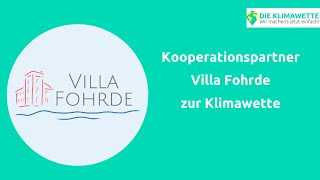 Sebastian & Annika von der Villa Fohrde über die Klimawette