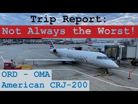 Miniatura YouTube dla American Airlines Canadair (Bombardier) Regional Jet