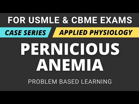 02 PERNICIOUS ANEMIA | PHYSIOLOGY CASES | USMLE & CBME EXAMS