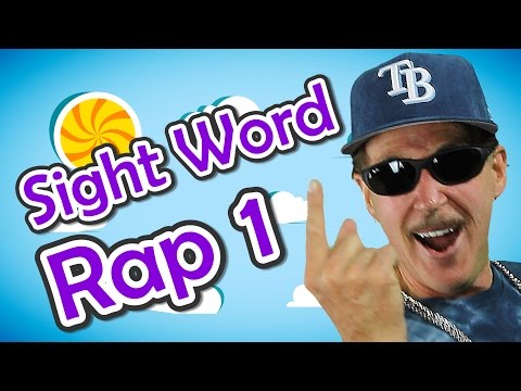 Sight Word Rap 1 | Sight Words | High Frequency Words | Jump Out Words | Jack Hartmann