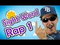 Sight Word Rap 1 Sight Words High Frequency Words Jump Out Words Jack Hartmann