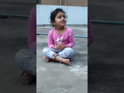 Ashvika learning ABCD video