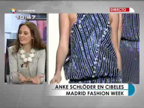 Ana Locking comenta su propio desfile