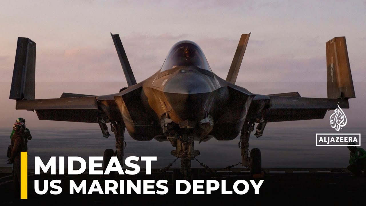 US reinforces its military presence as thousands of marines head to the Middle East