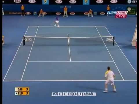Federer vs Safin - Australian Open 2009 Highlights