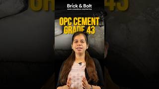 🏗️ Cement & Types: Which is the Best Cement for Home Construction? | All About Grade 43 OPC 🏡
