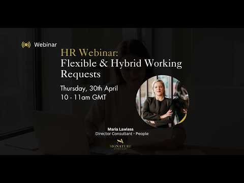 Webinar recording