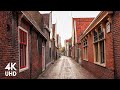 Relaxing Walk In A Dutch Village De Rijp Netherlands 4K