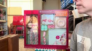 Unboxing my American Girl Christmas present- Dolly Dreams Ep 877