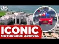 A WILD WELCOME For Trump In Doha Qatar Rolls Out The ULTIMATE MOTORCADE