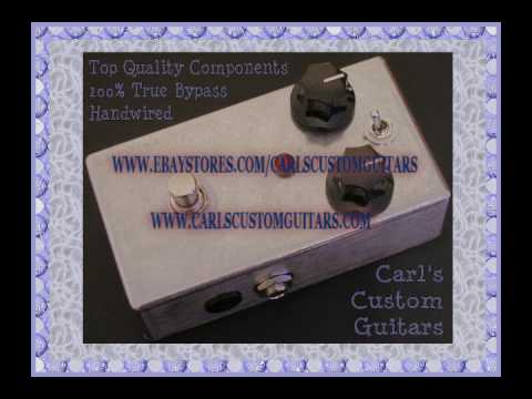 Carl's Custom Guitars Boutique True Bypass Tonebender Tone Bender MKii Mark 2 and Classic Fuzz Face image 2