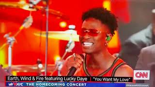 Earth, Wind &amp; Fire Ft. Lucky Daye - You Want My Love (LIVE at WE❤NYC - THE HOMECOMING CONCERT 2021)